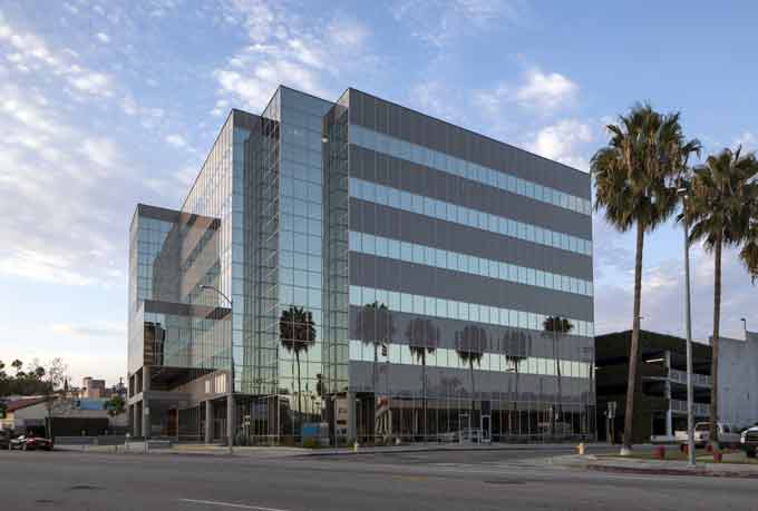 The new North Hollywood office building