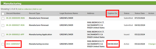 View larger image of the license expiration date section