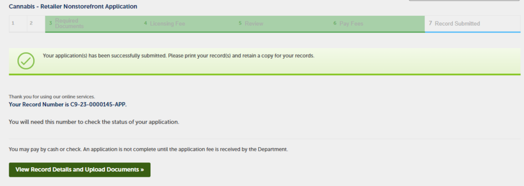 View larger screenshot of the payment options section