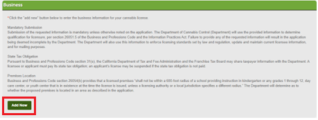 View larger screenshot of Labeled Business section