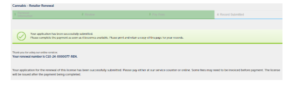 How to pay with cash or check